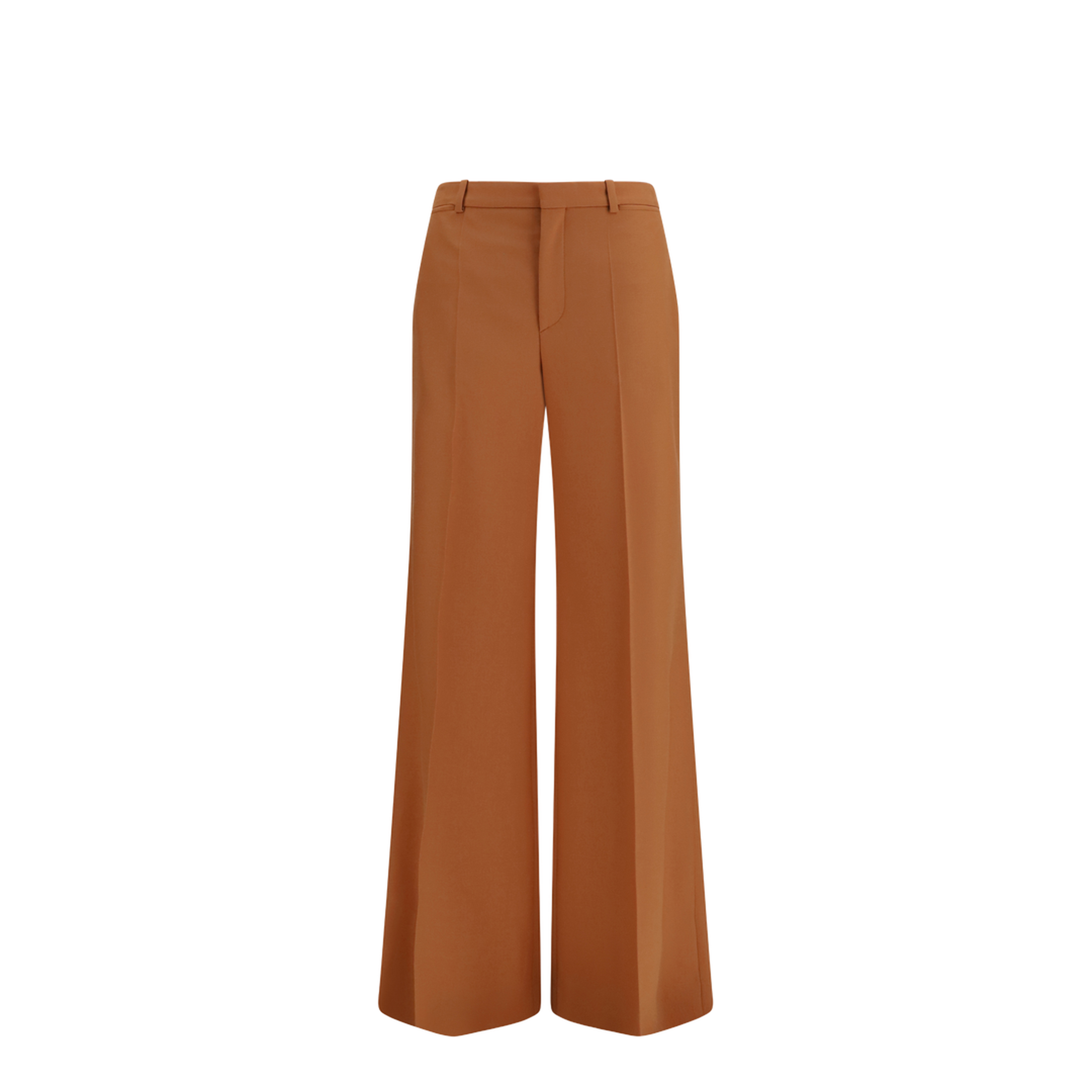ChloÃ¨ High-waisted flared cotton Pants